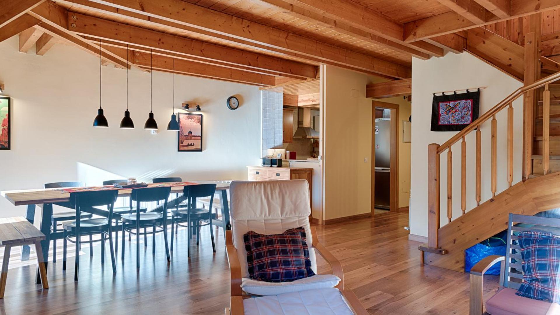 Saplan Real Estate Duplex Longuera Apartman Les, Catalonia Kültér fotó